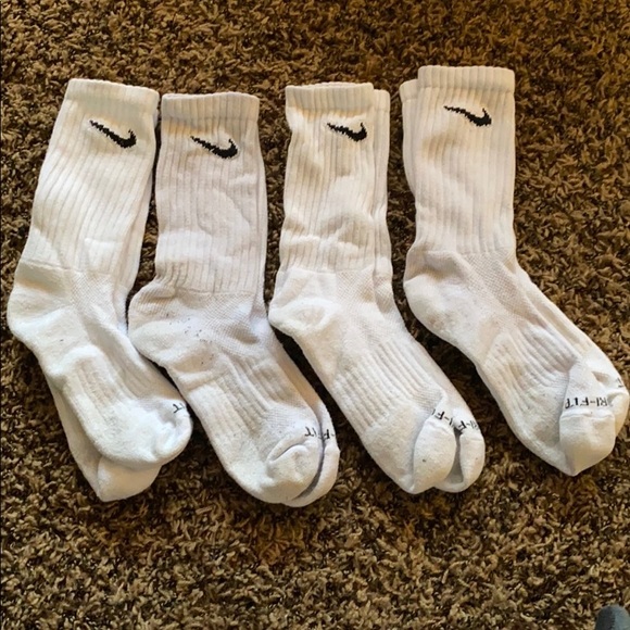 Nike Other - Nike dri fit white sock bundle
